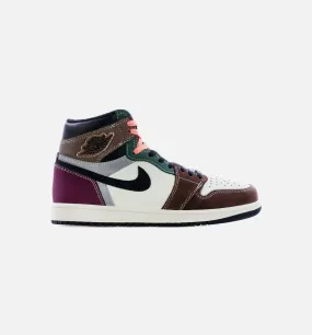 Air Jordan 1 High OG Hand Crafted Mens Lifestyle Shoe - Black/Archaeo Brown/Dark Chocolate Limit One Per Customer