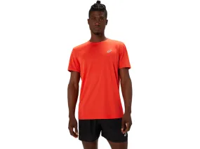 Asics Silver SS Top Mens True Red