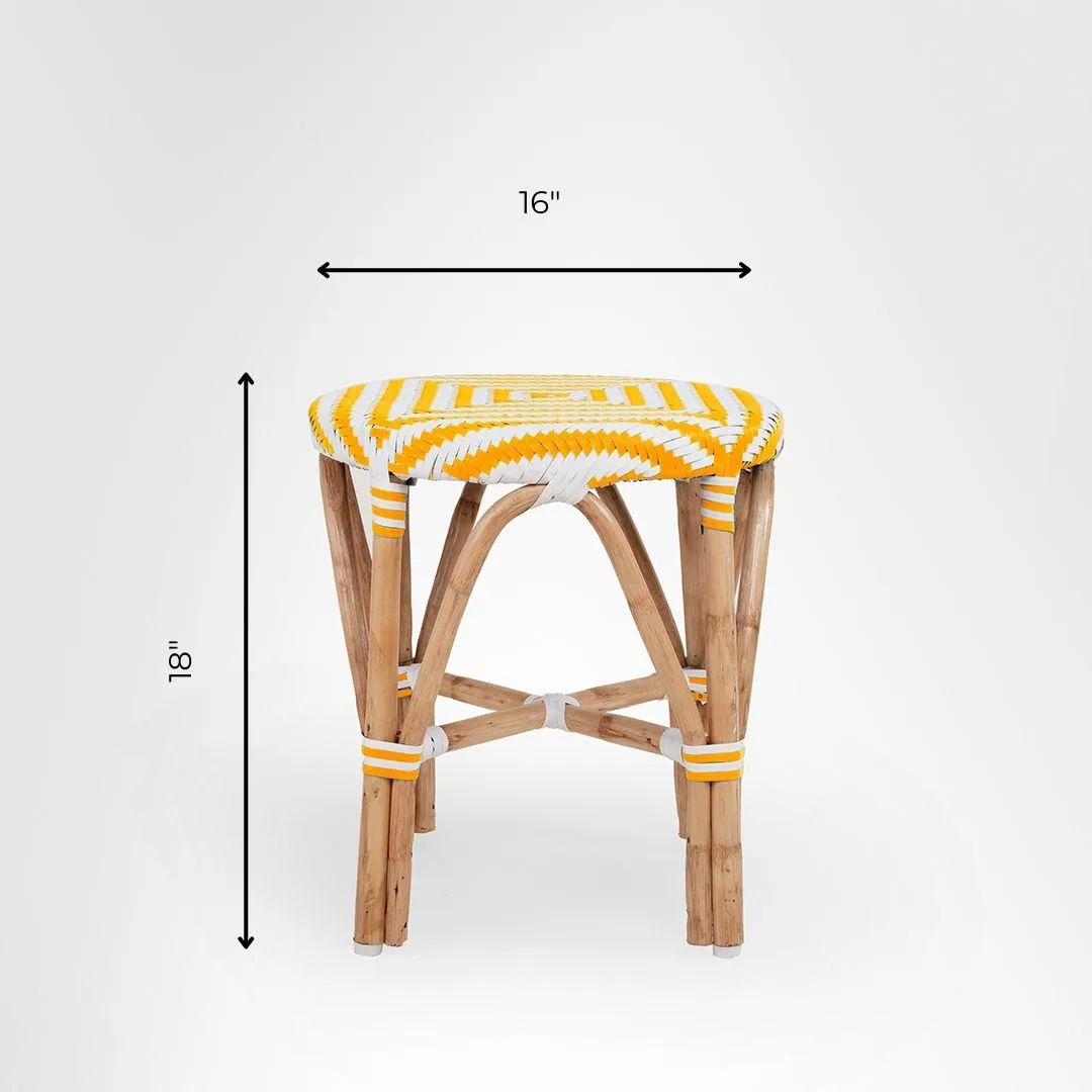 B Popsicle Cane Stool/ Side Table