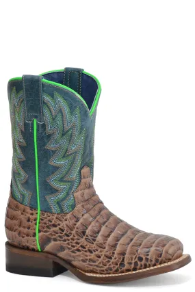 Boy's Roper Faux Gator Square Toe Boot