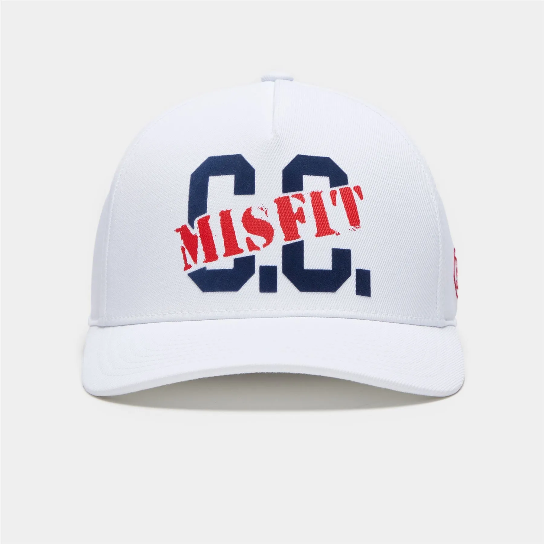 C.C. Misfit Stretch Twill Snapback Hat Snow - AW23