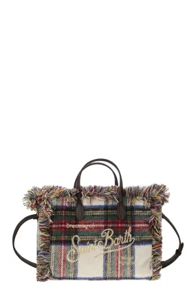 COLETTE BAG WITH BANGS AND EMBROIDERED LOGO