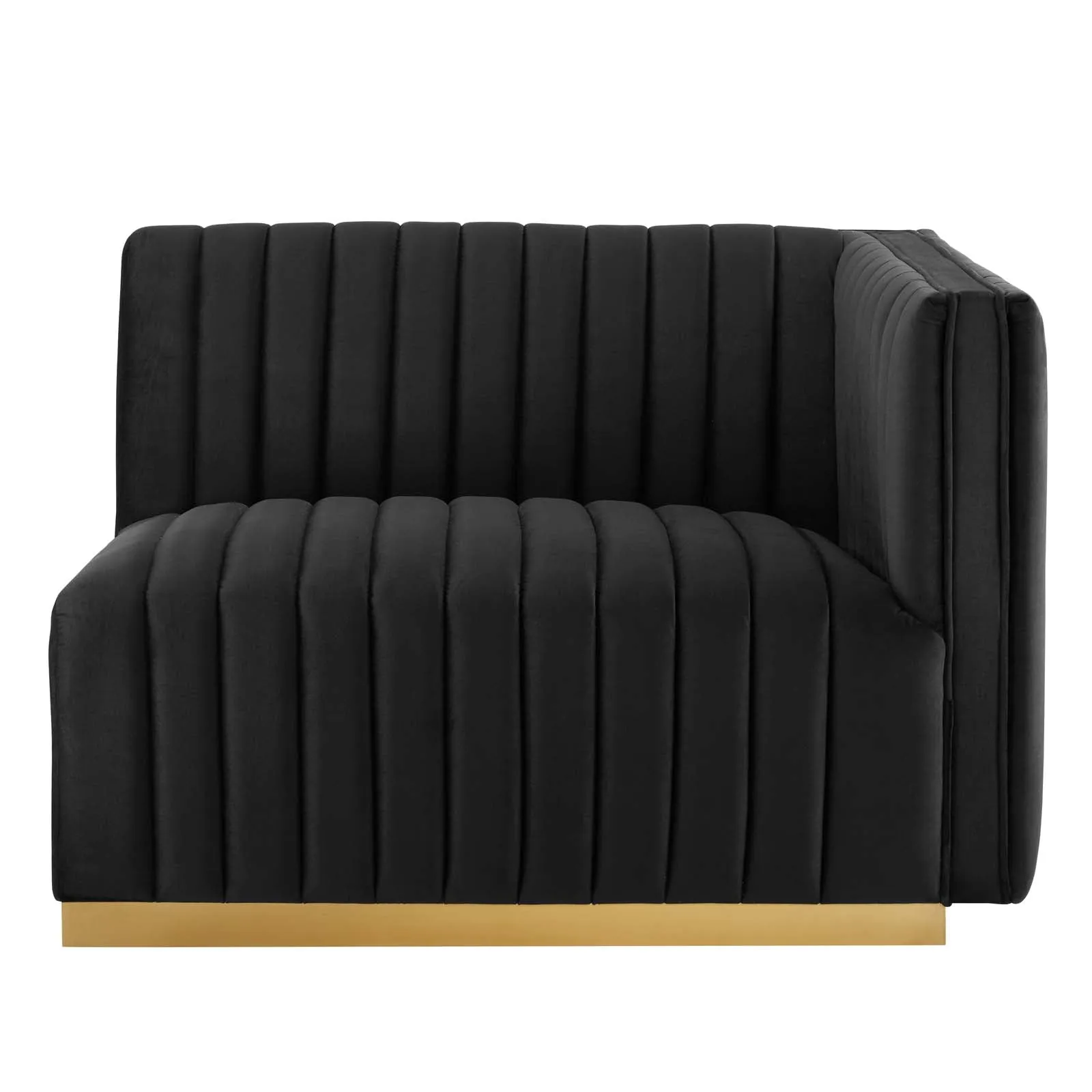 Conjure Channel Tufted Performance Velvet Loveseat by Modway