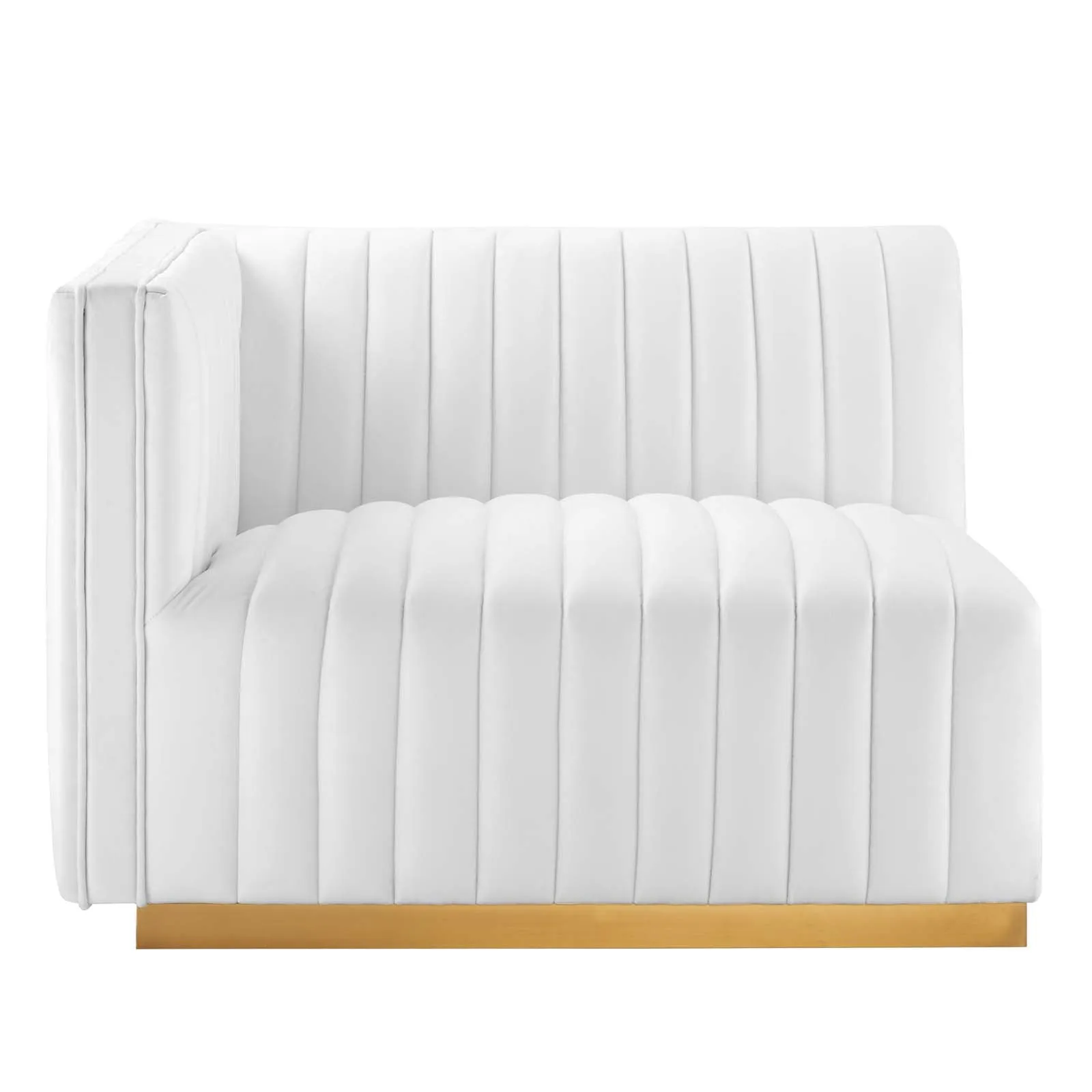 Conjure Channel Tufted Performance Velvet Loveseat by Modway