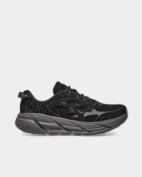 Elite Terrain System Clifton L Suede Black / Satellite Grey Running Shoes