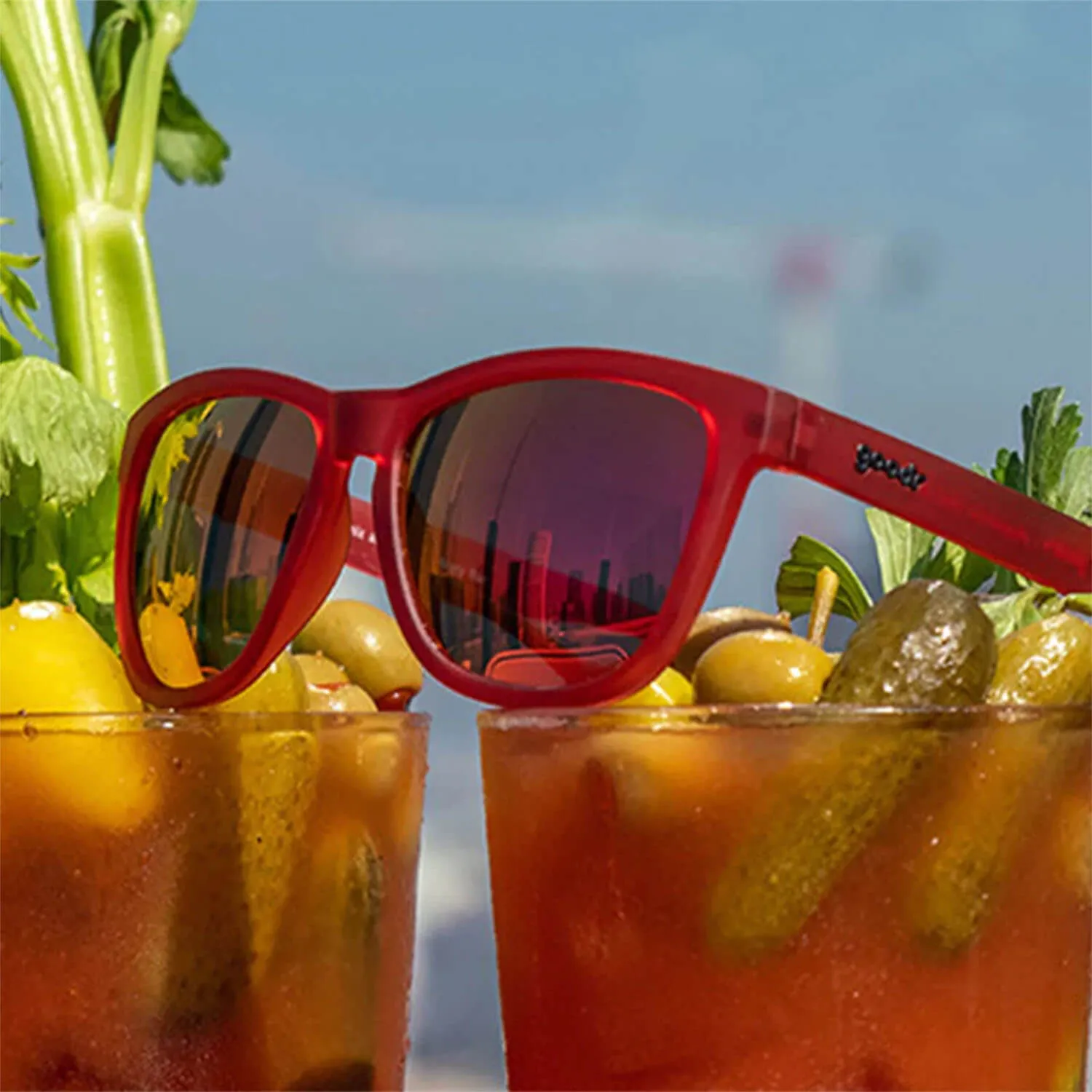 goodr | Phoenix At A Bloody Mary Bar - OG - Running Sunglasses