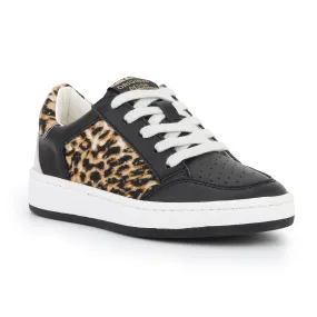 KIDS HALEE - BLACK LEOPARD MULTI