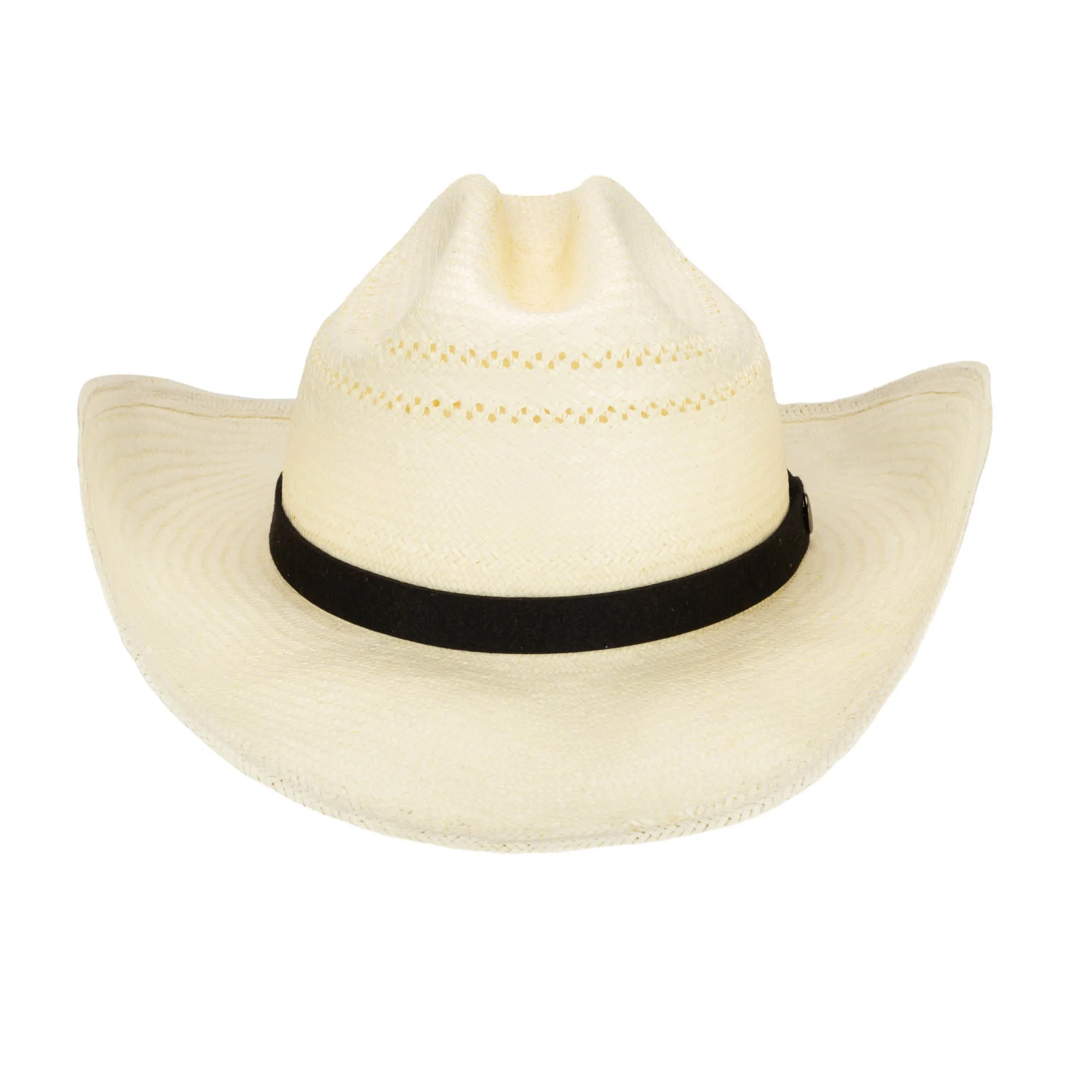 Mens Ivory Cowboy Hat with Cattleman's Crease