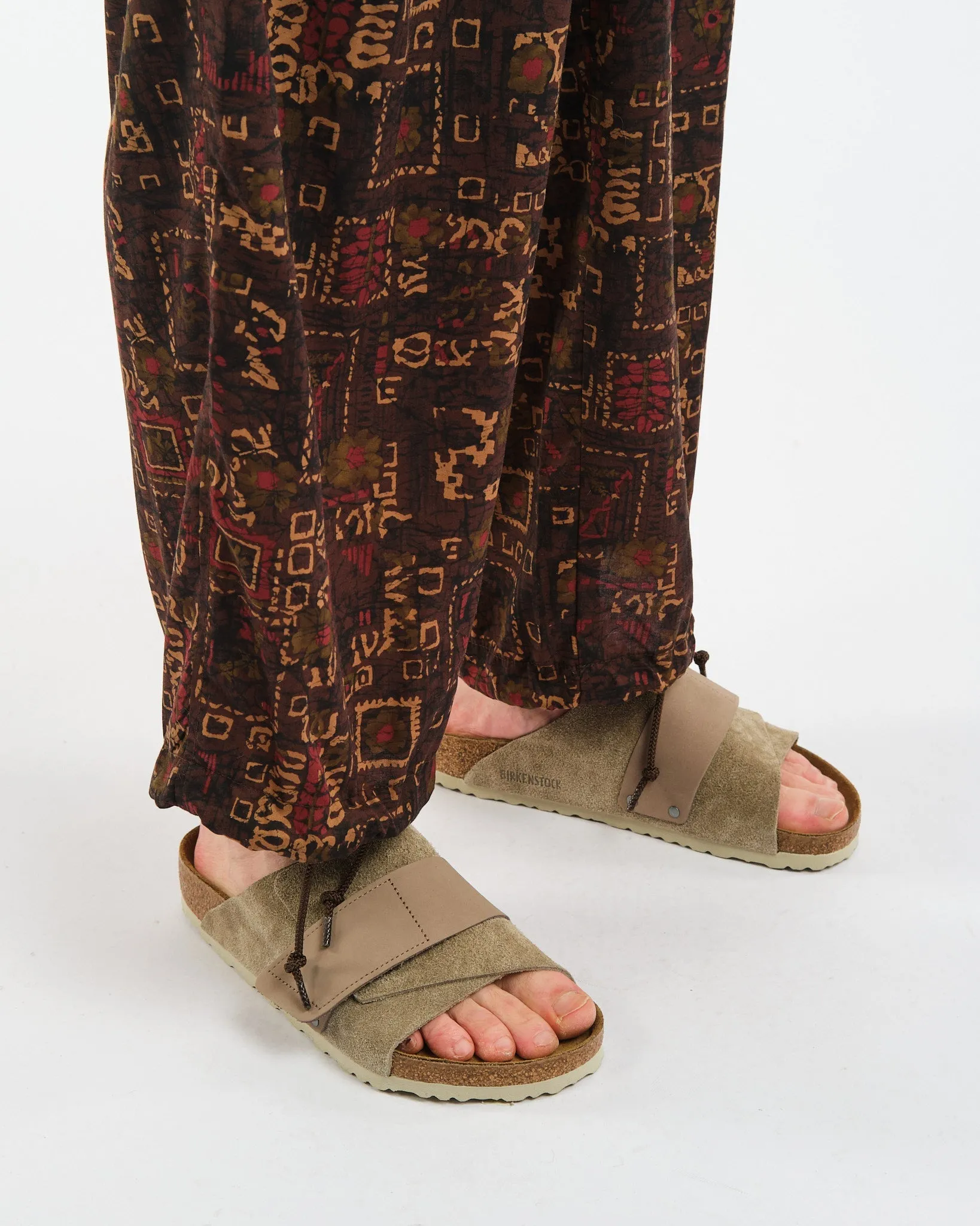 MIL Easy Pants Batik Print PE Brown